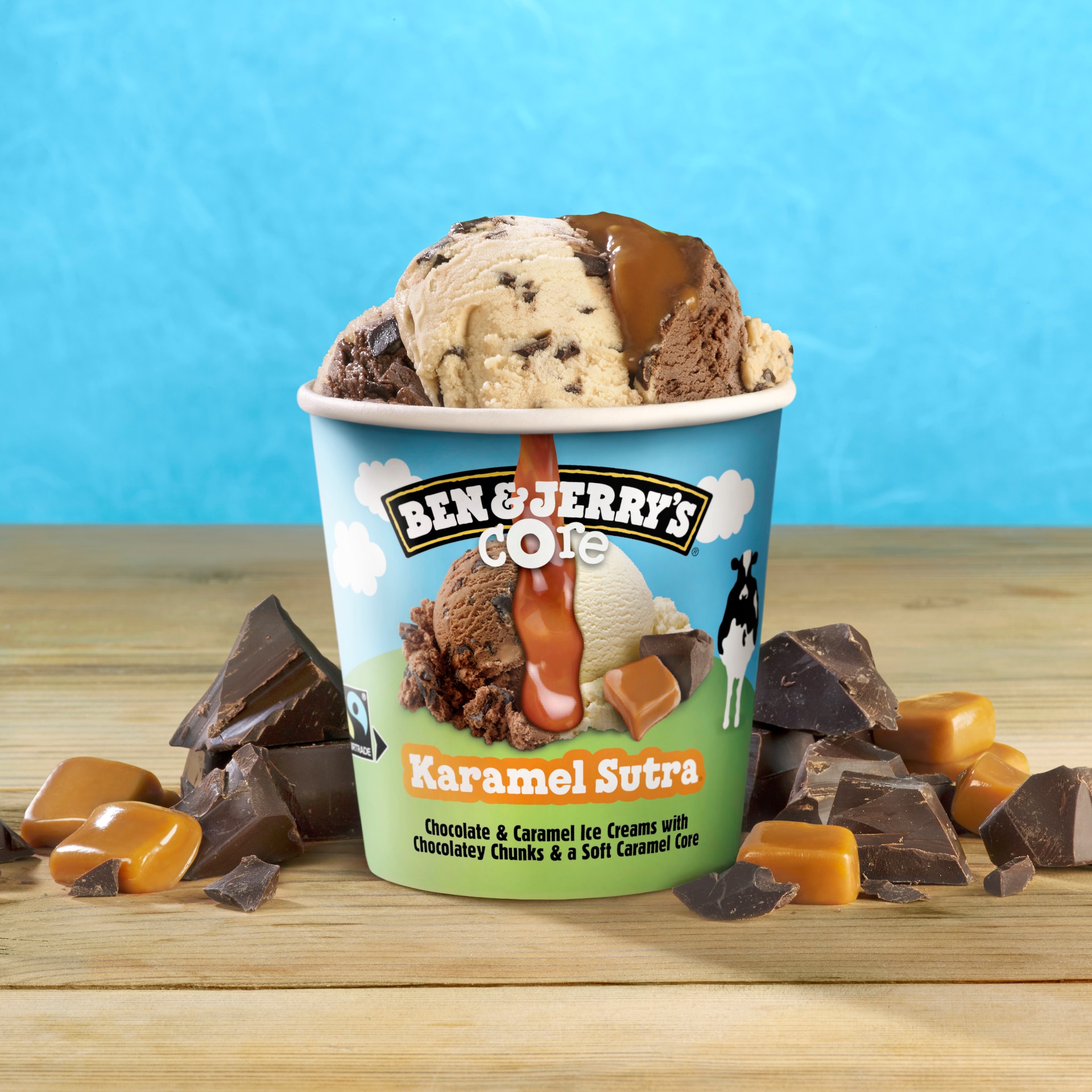 Ben and jerry's salted caramel outlet core
